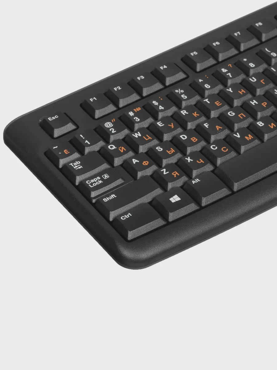 Клавиатура Logitech K120, USB Type-A, черный — фото 4 из 9