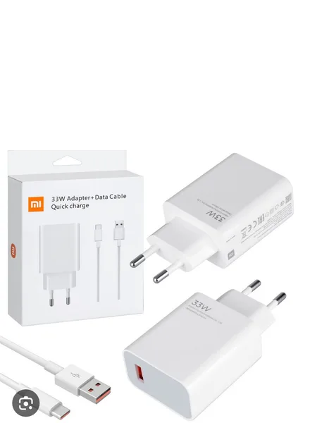 Фото товара Сетевое зарядное устройство Xiaomi 2in1 33W