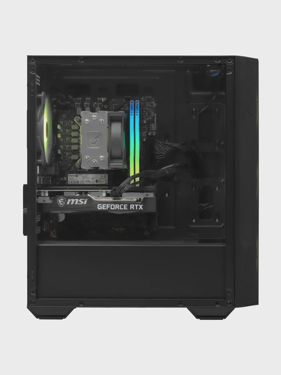 Игровой компьютер ARDOR GAMING NEO M328, Intel Core i5-12400F, 16 ГБ DDR4, SSD 1 ТБ, GeForce RTX 3050 8 ГБ — фото 4 из 8
