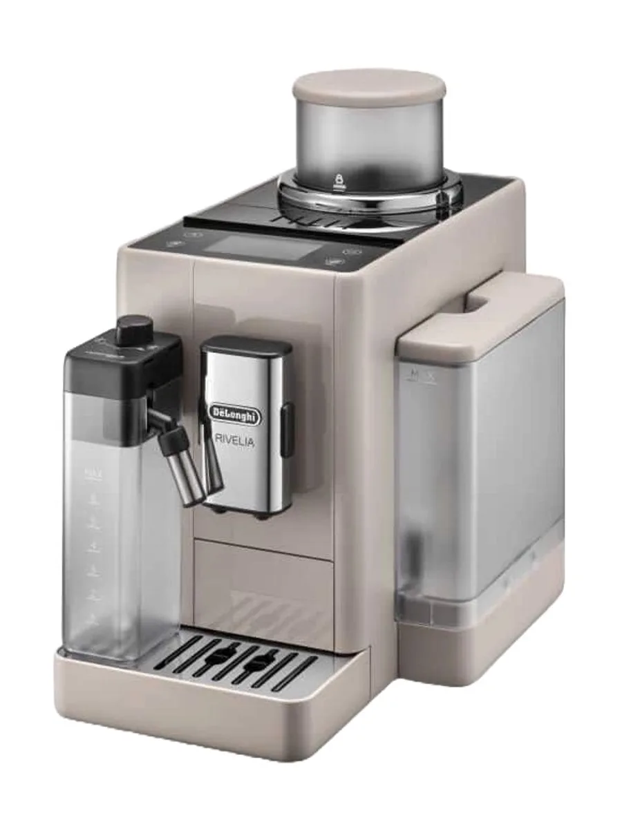 Кофемашина автоматическая DeLonghi Rivelia Perfetto EXAM440.55.BG бежевый — фото 2 из 11