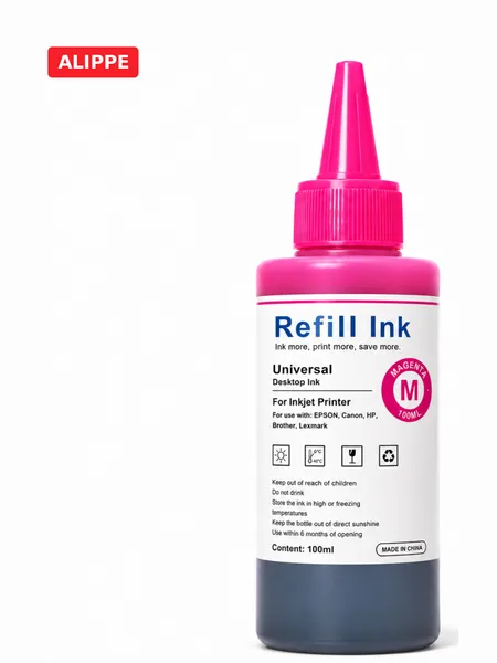 Фото товара Краска для принтера Красный/Magenta 100мл REFILL INK