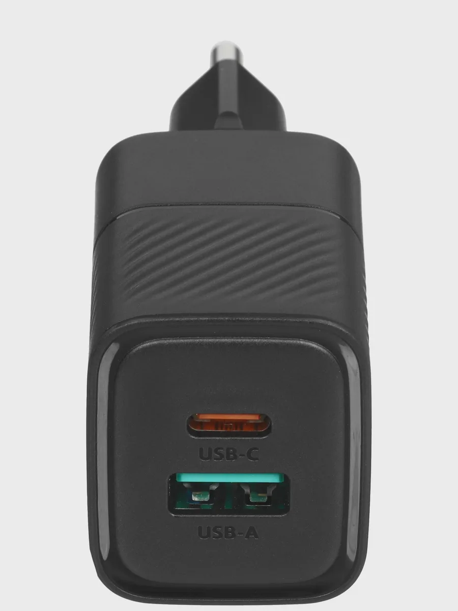 Сетевое зарядное устройство KEYRON K25ACCQCPDGaNB 3 А 25 Вт USB Type-C — фото 4 из 8