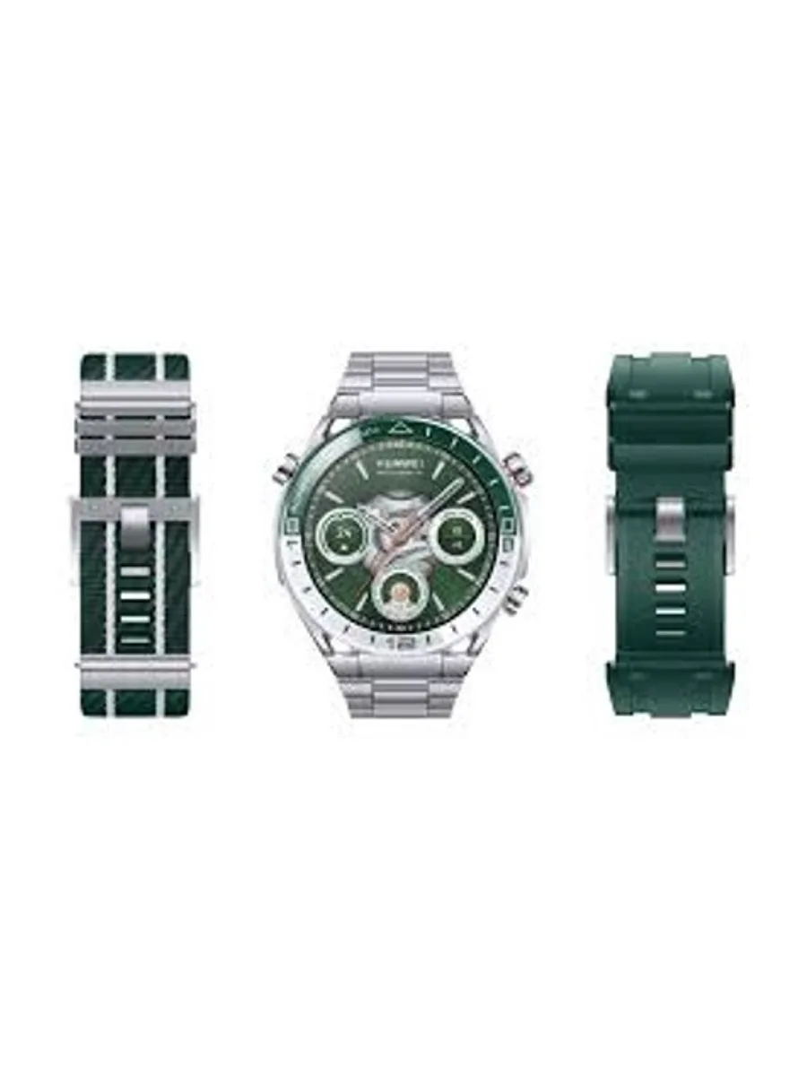 Смарт-часы HUAWEI WATCH ULTIMATE 49MM GREEN (3 ремешка) — фото 3 из 3