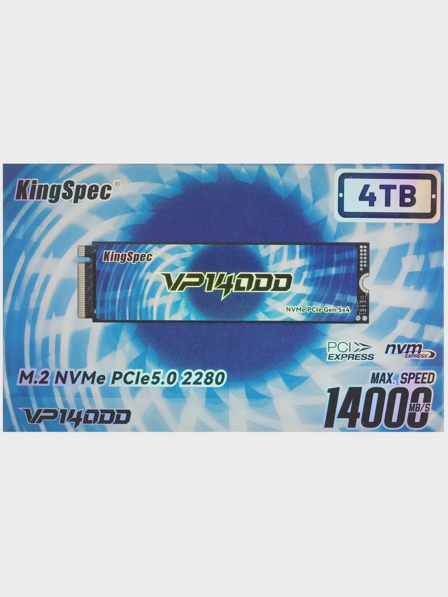 SSD M.2 накопитель KingSpec VP14000 [VP14000-4TB 2280] — фото 5 из 10