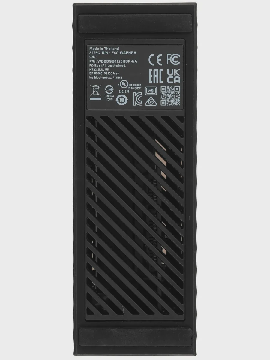3.5" Внешний HDD WD My Book [WDBBGB0120HBK-SESN] 12 ТБ USB 3.2 Gen 1 Type-A — фото 6 из 11
