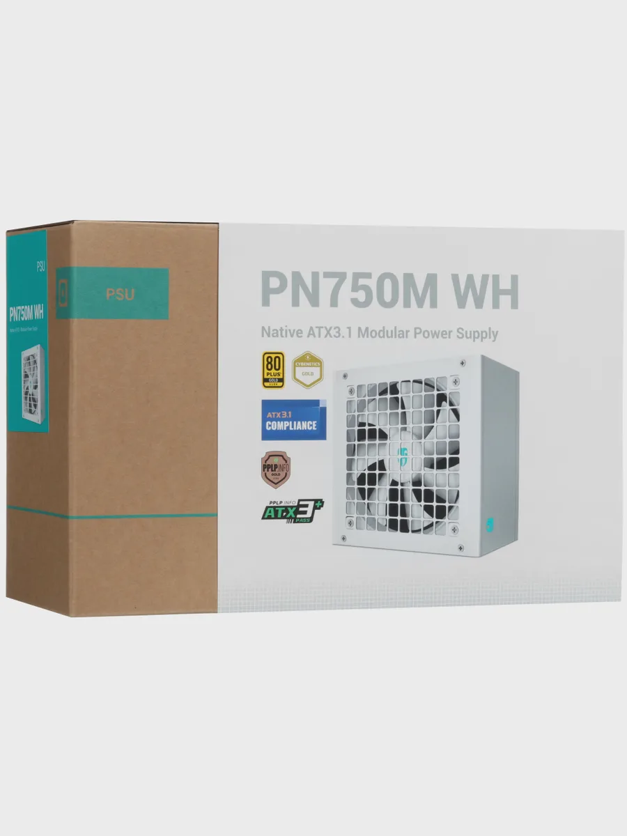 Блок питания DEEPCOOL GamerStorm PN750M WH 750 Вт — фото 10 из 10