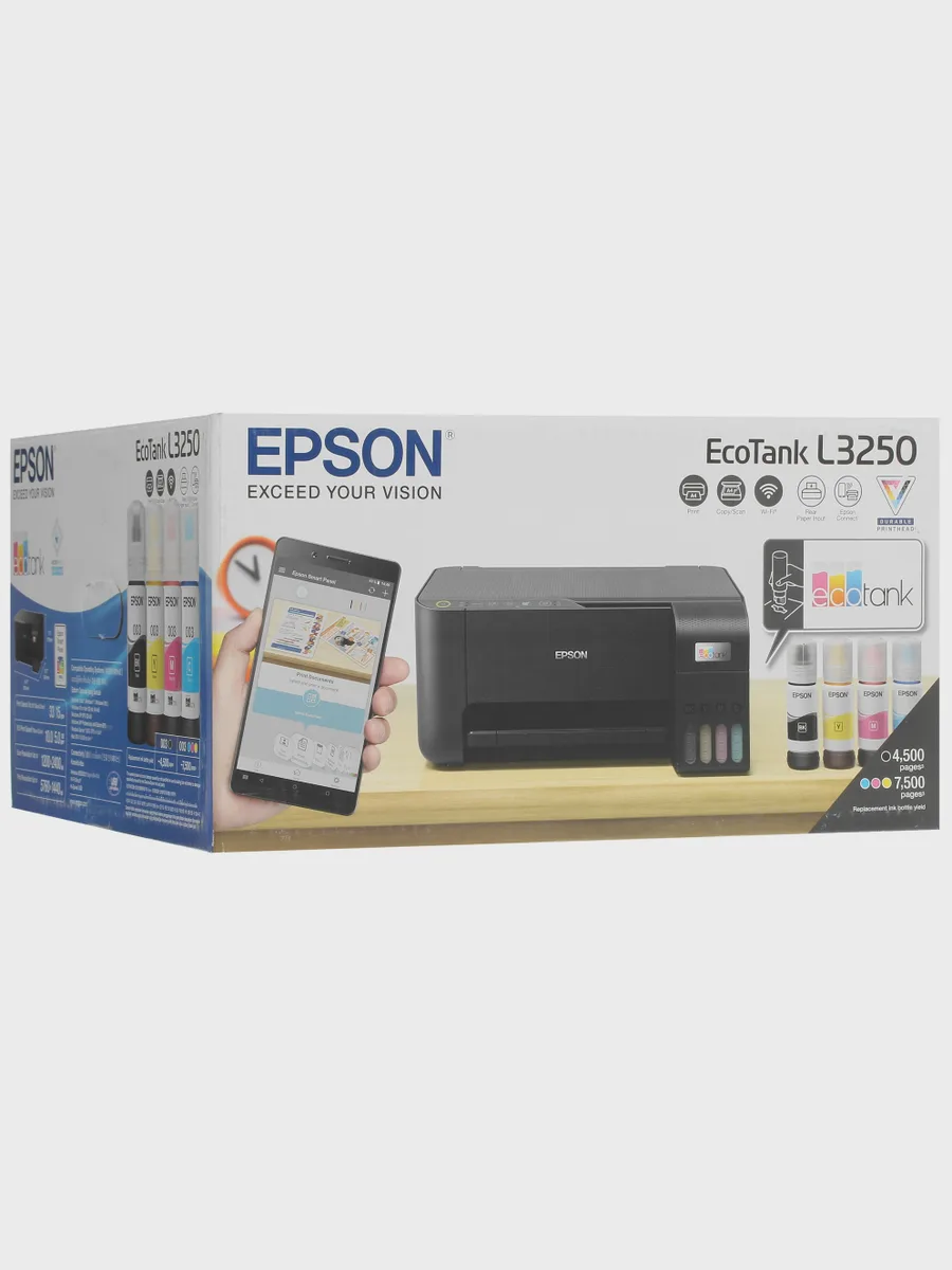 МФУ струйное Epson L3250 черный — фото 11 из 11