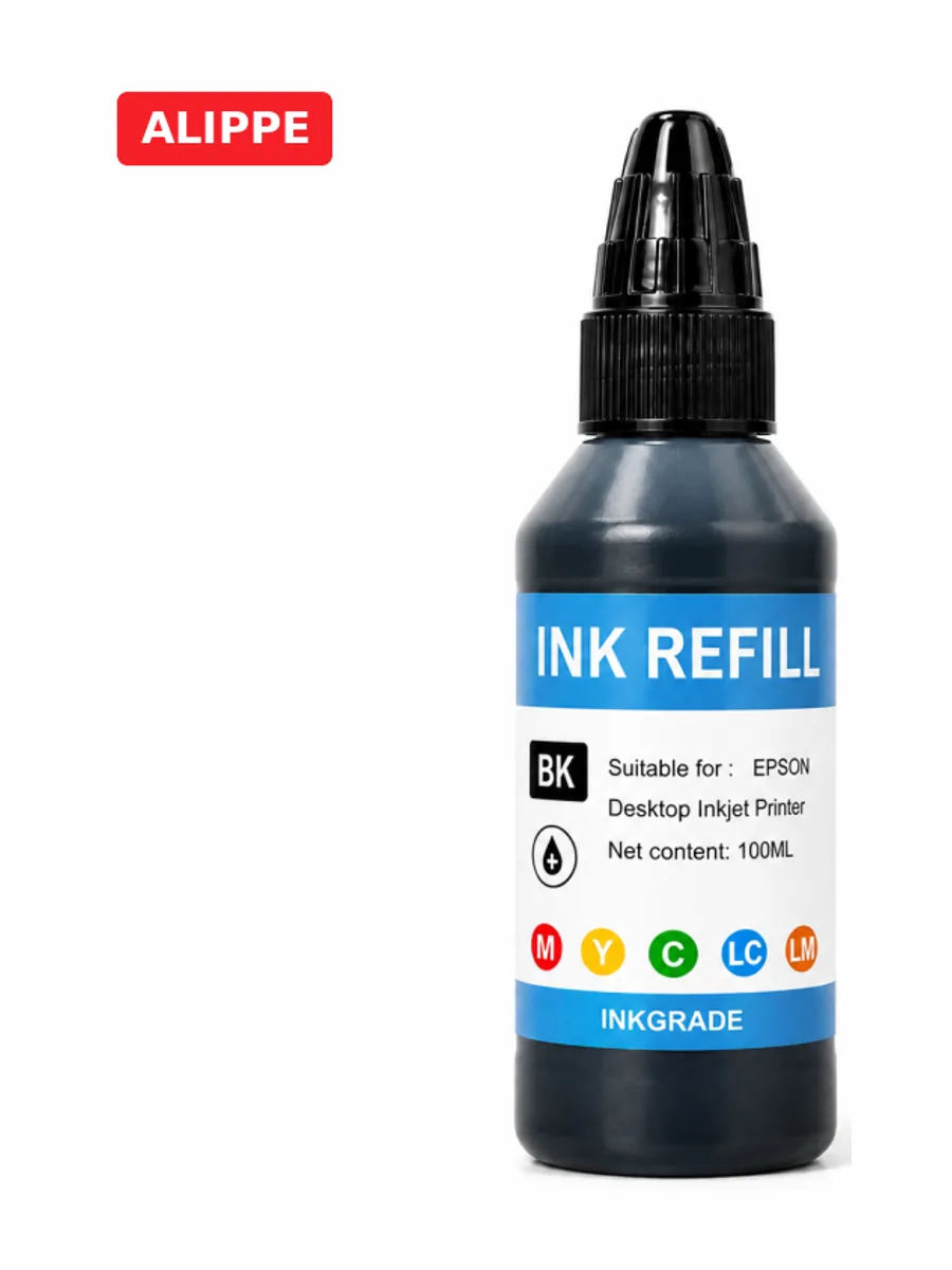 Краска для принтера Черный/Black 100мл Ink Refill — фото 2 из 3