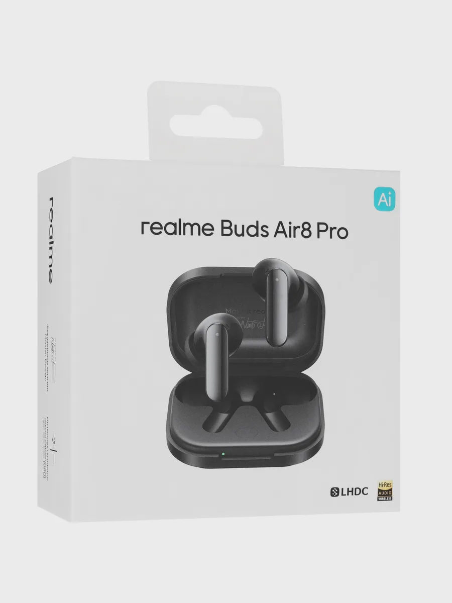 Наушники TWS Realme Buds Air 8 Pro   черный 2026 — фото 11 из 11