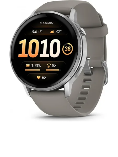 Фото товара Часы GARMIN VENU 4 45MM Серебристо-серый