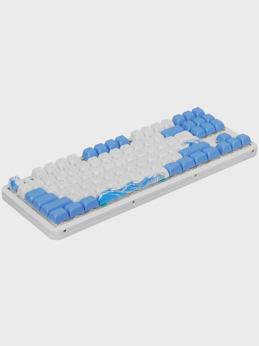 Клавиатура Red Square Alumix TKL Aquarius v2, USB Type-A, белый — фото 4 из 11