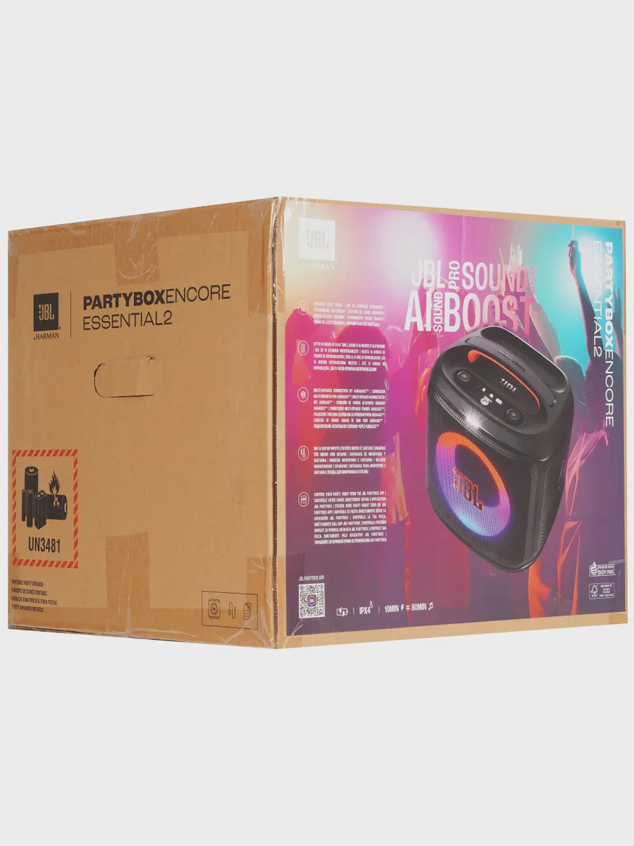 Портативная аудиосистема JBL Partybox Encore Essential 2 черный — фото 9 из 9