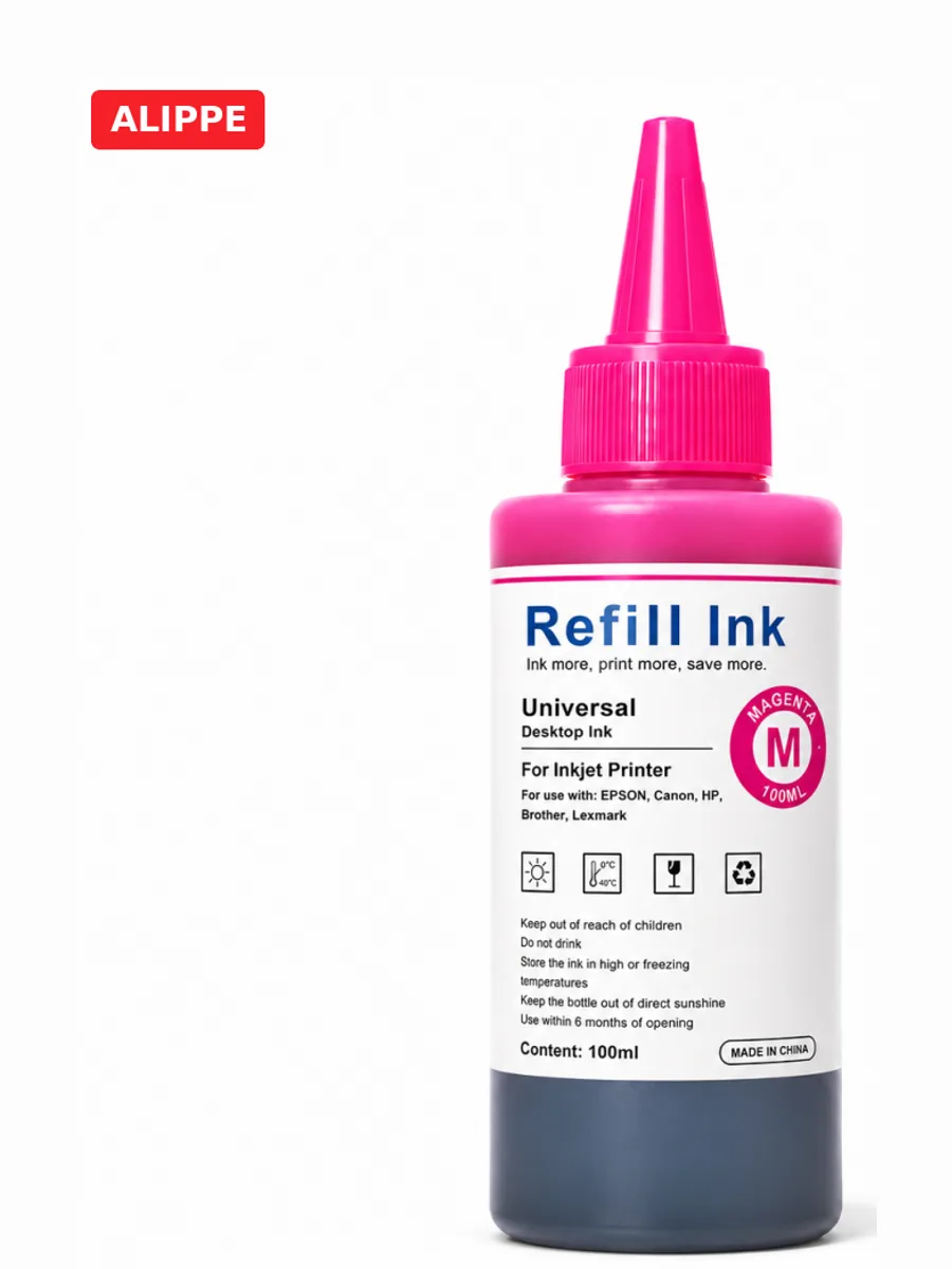 Краска для принтера Красный/Magenta 100мл REFILL INK — фото 1 из 3