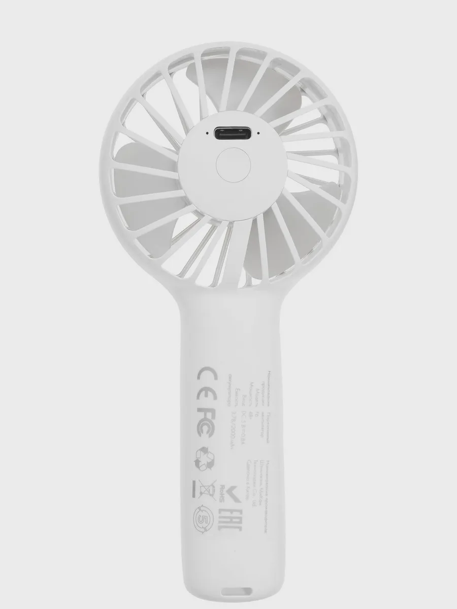 Вентилятор SOLOVE Mini Handheld Fan F6  белый — фото 5 из 10