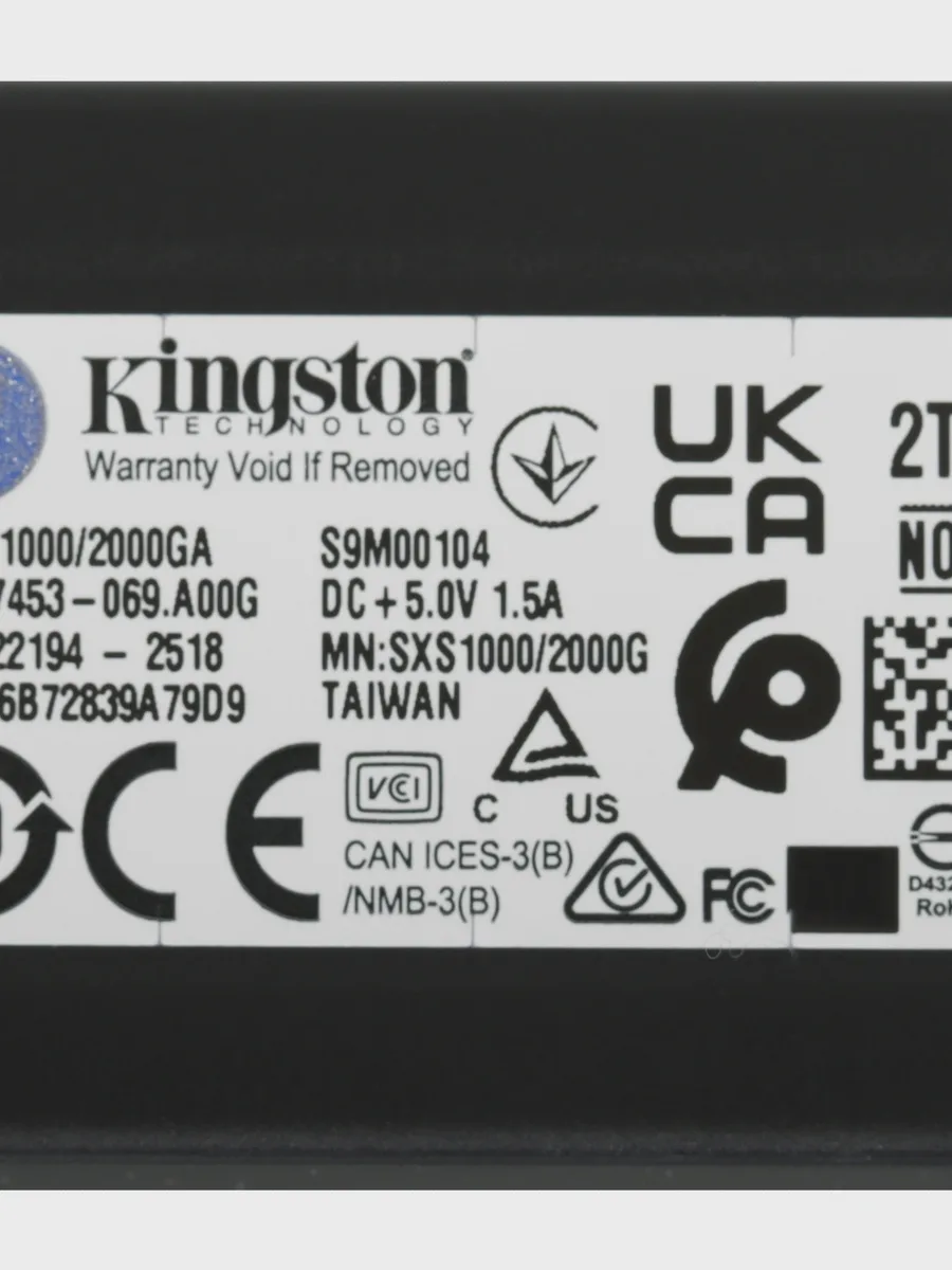 Внешний SSD Kingston SXS1000/2000GA 2000 ГБ — фото 10 из 10