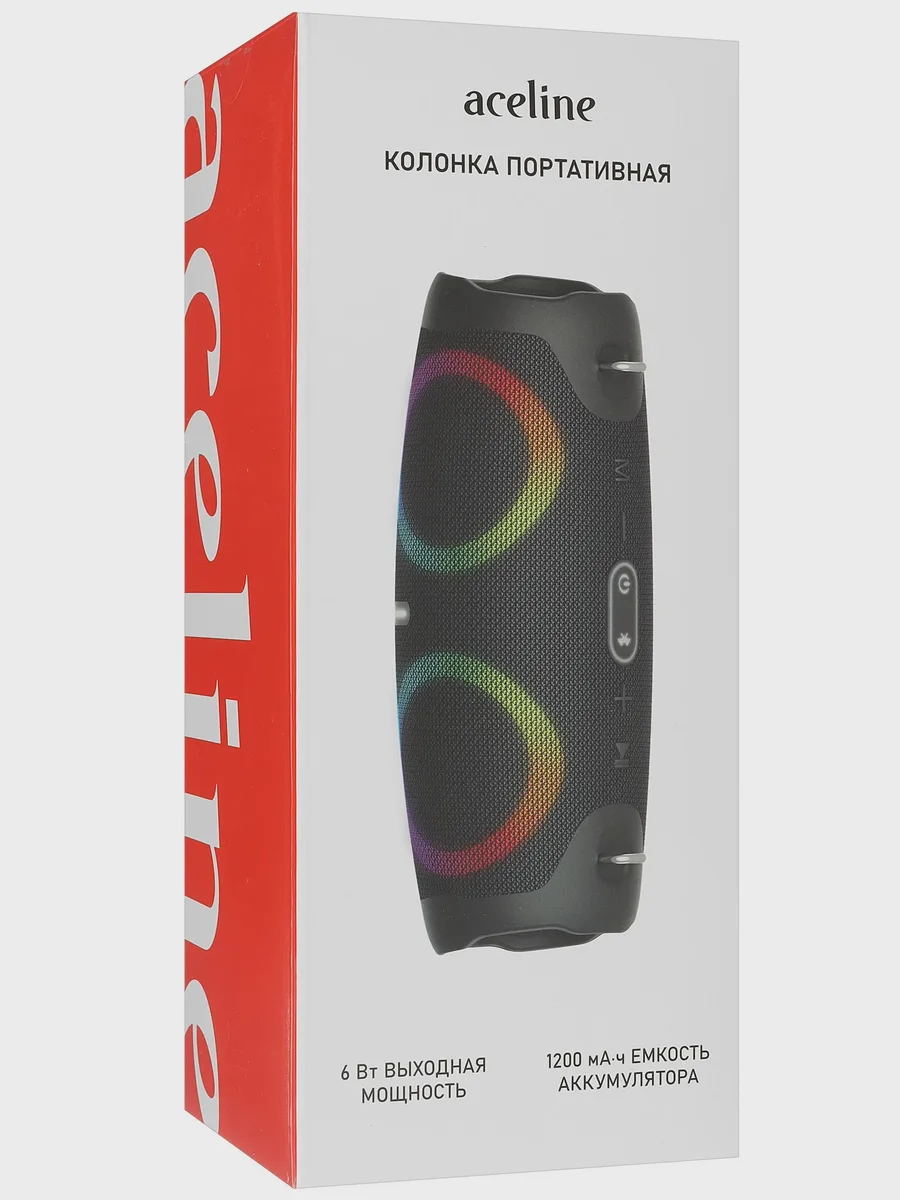 Портативная колонка Aceline APS-410 черный — фото 11 из 11