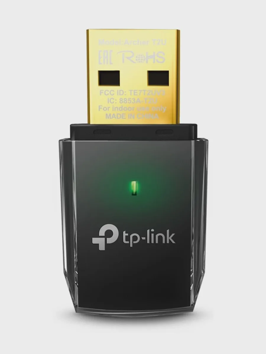 Wi-Fi адаптер TP-LINK Archer T2U v3,583 Мбит/с — фото 8 из 10