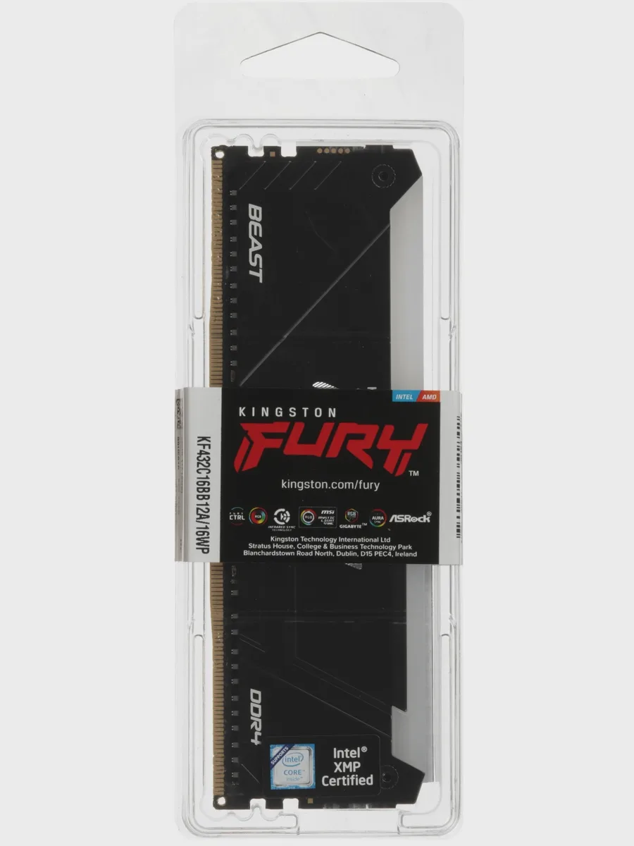 Оперативная память Kingston FURY Beast RGB — фото 2 из 18