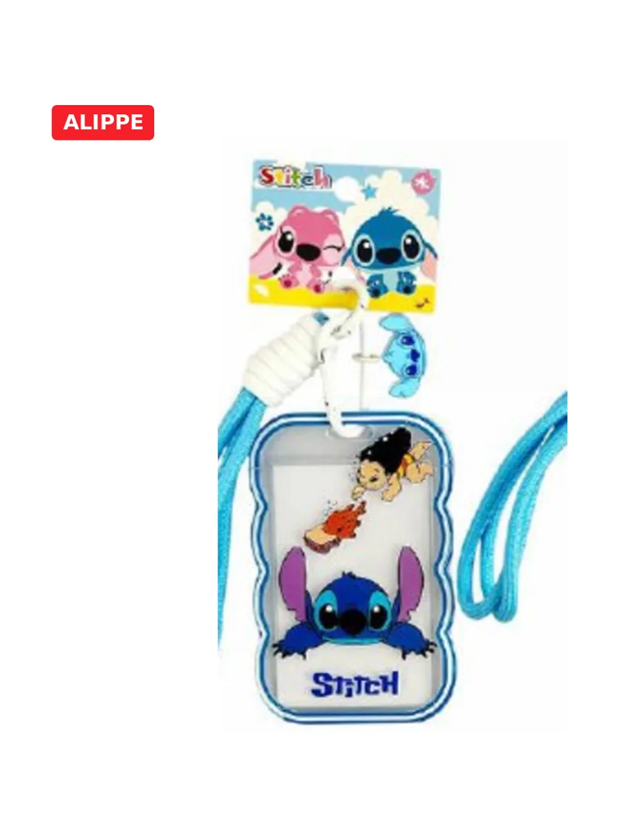 Бейдж пластиковый вертикальный детский STITCH, ON-1370-2 — фото 1 из 3