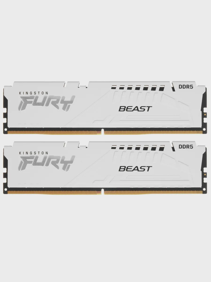 Оперативная память Kingston FURY Beast White AMD 64 ГБ — фото 2 из 5