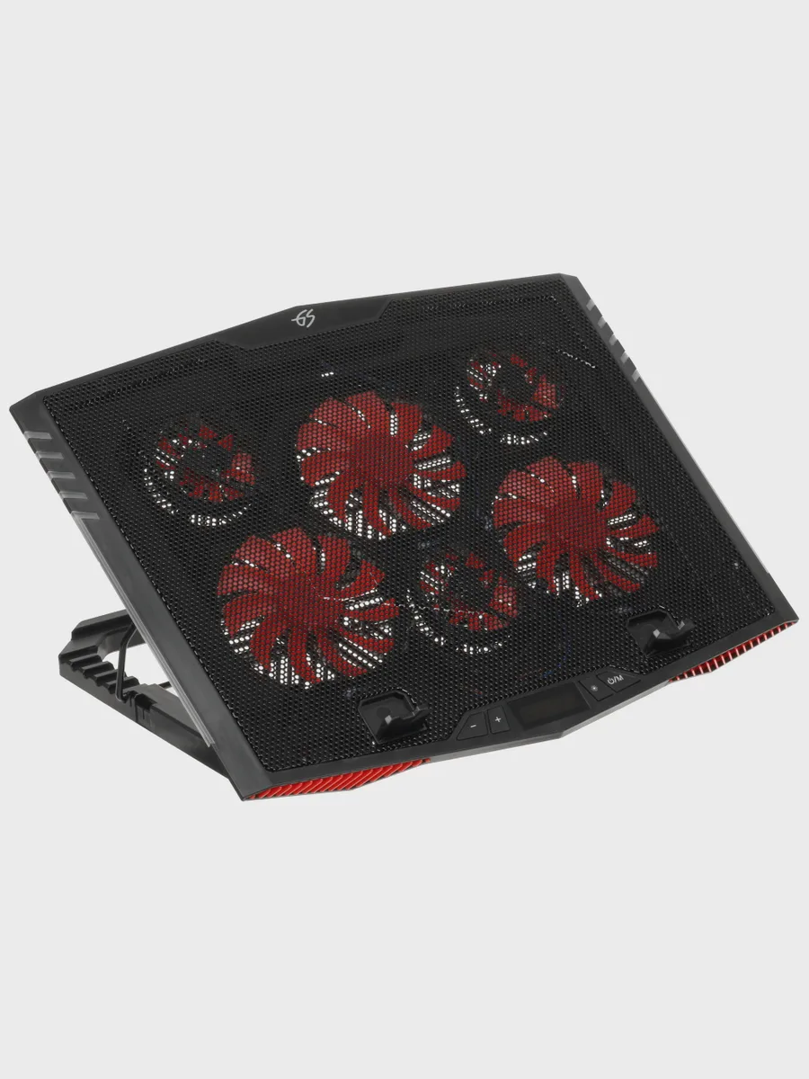 17" Охлаждающая подставка для ноутбука DEXP Gaming Series GS6-05  черный — фото 3 из 11