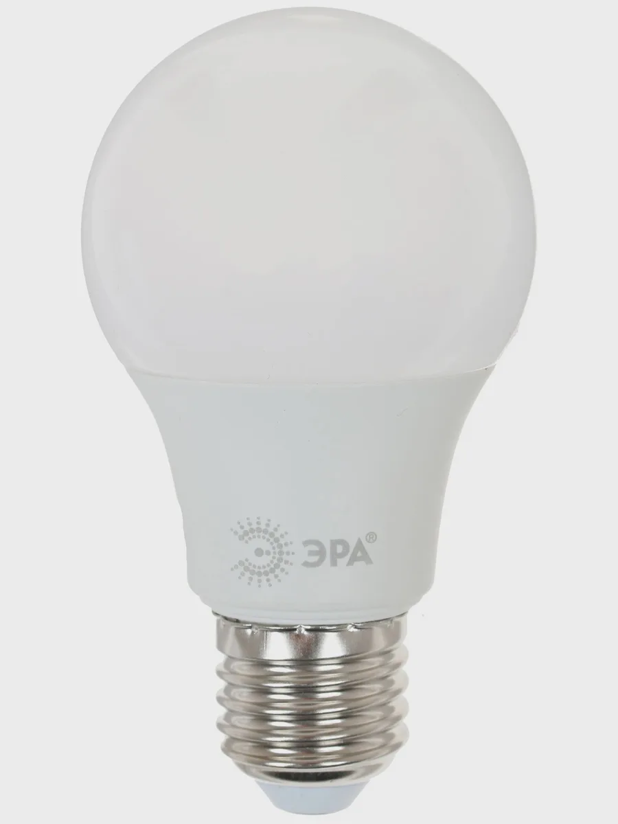 Лампа светодиодная ЭРА LED E27/A60/9w/827 — фото 3 из 8