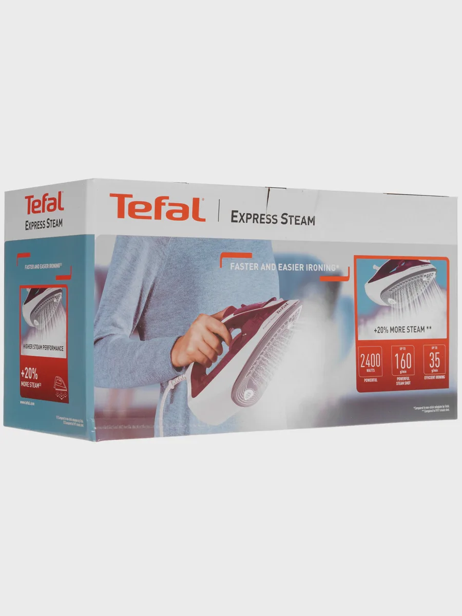 Утюг Tefal Express Steam FV2835E0 фиолетовый — фото 9 из 11
