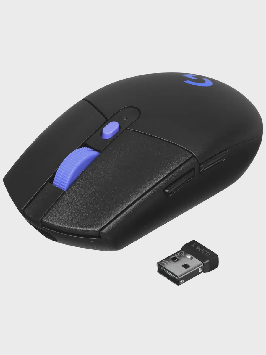 Мышь беспроводная/проводная Logitech G G304 X LIGHTSPEED — фото 7 из 11