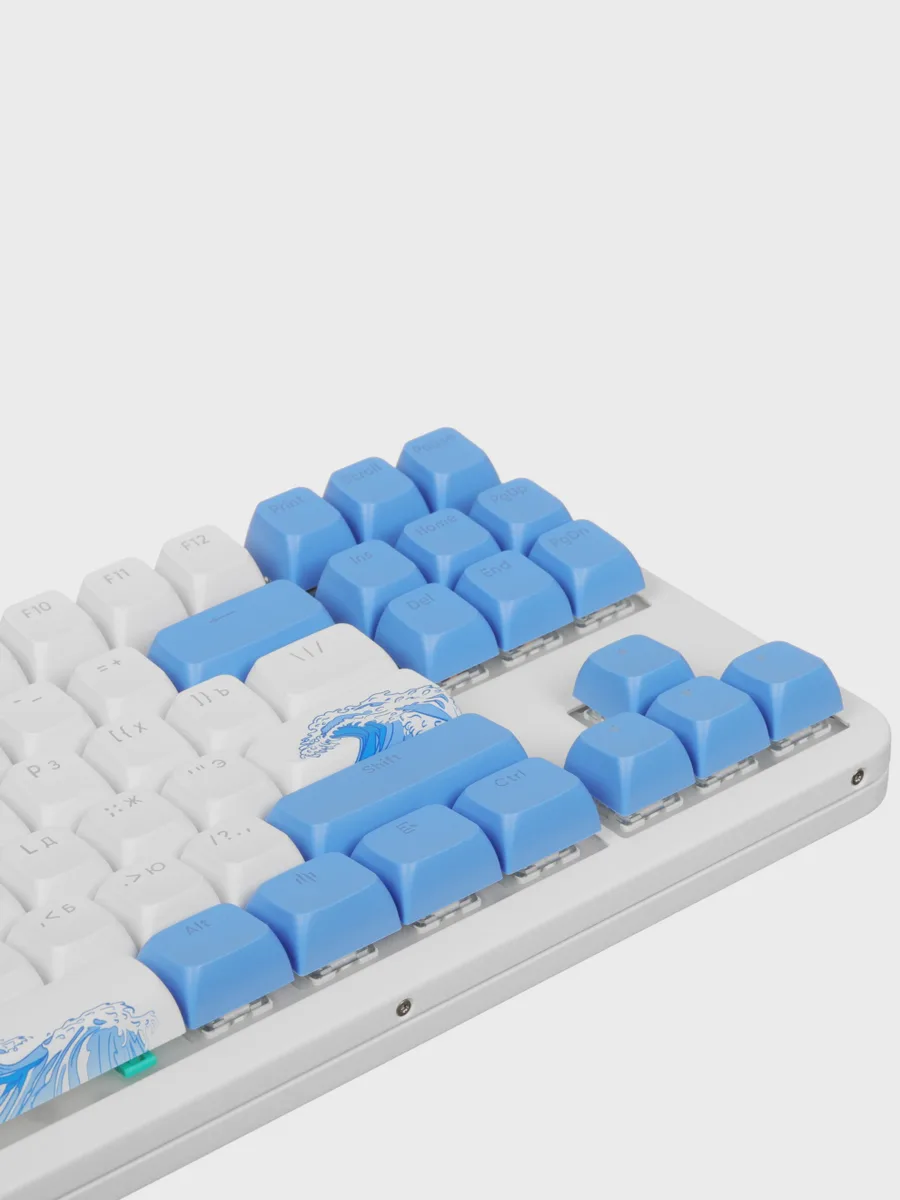 Клавиатура Red Square Alumix TKL Aquarius v2, USB Type-A, белый — фото 8 из 11