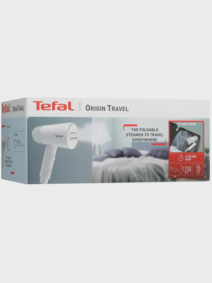 Отпариватель ручной Tefal Origin Travel DT1020E1 белый — фото 11 из 11