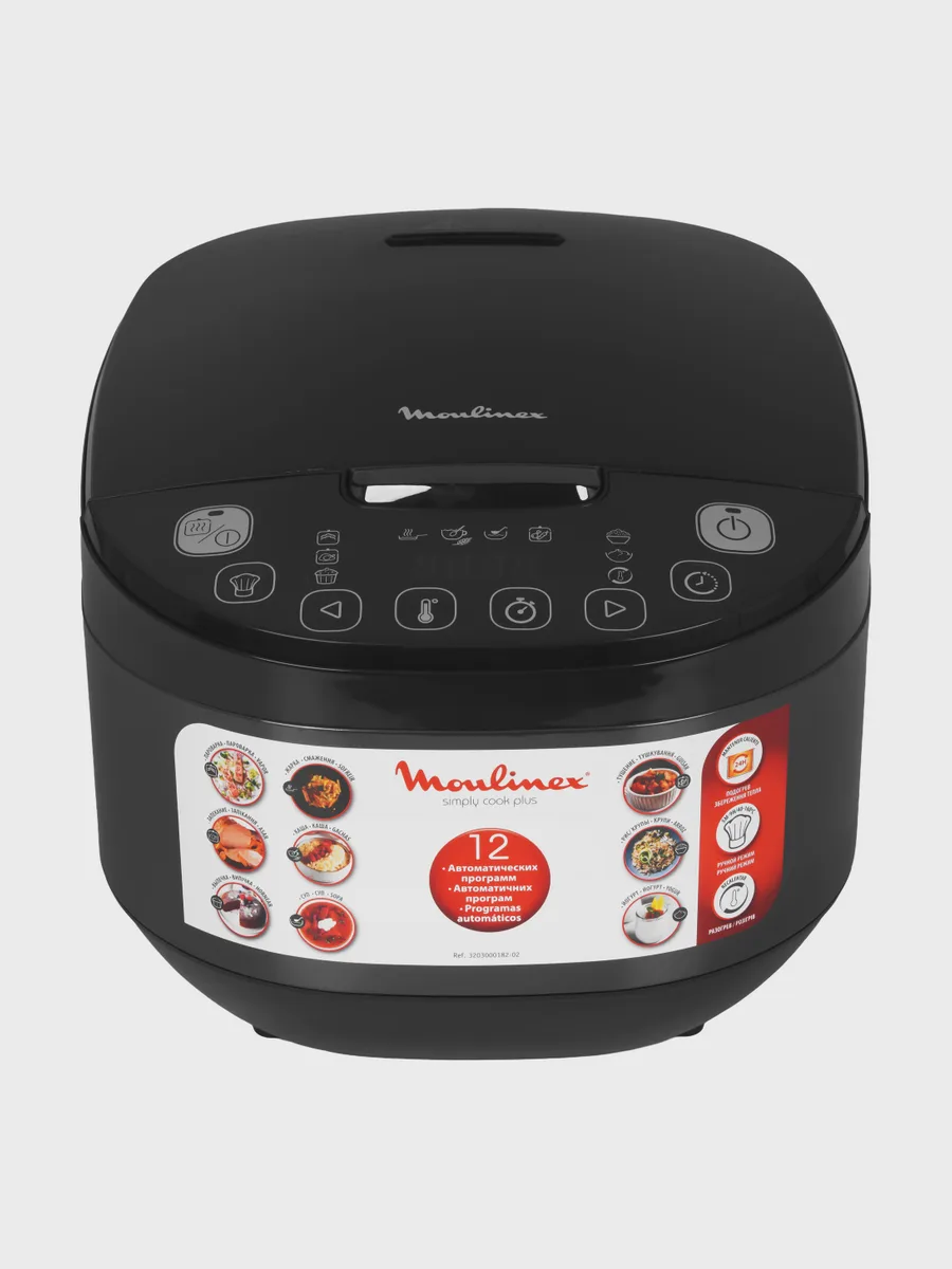 Мультиварка Moulinex Simply cook MK622832 черный — фото 3 из 11