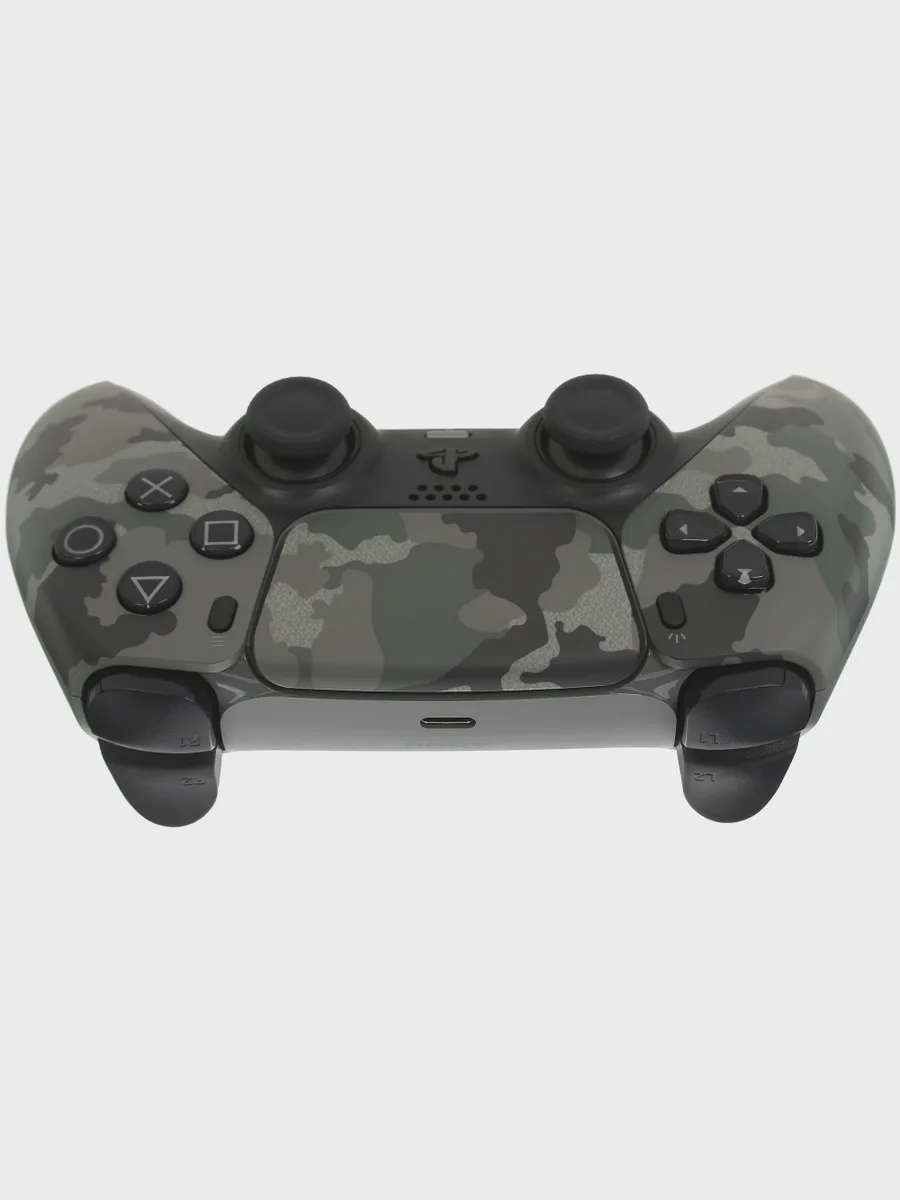 Геймпад беспроводной/проводной Sony PlayStation DualSense basic камуфляжный — фото 9 из 11