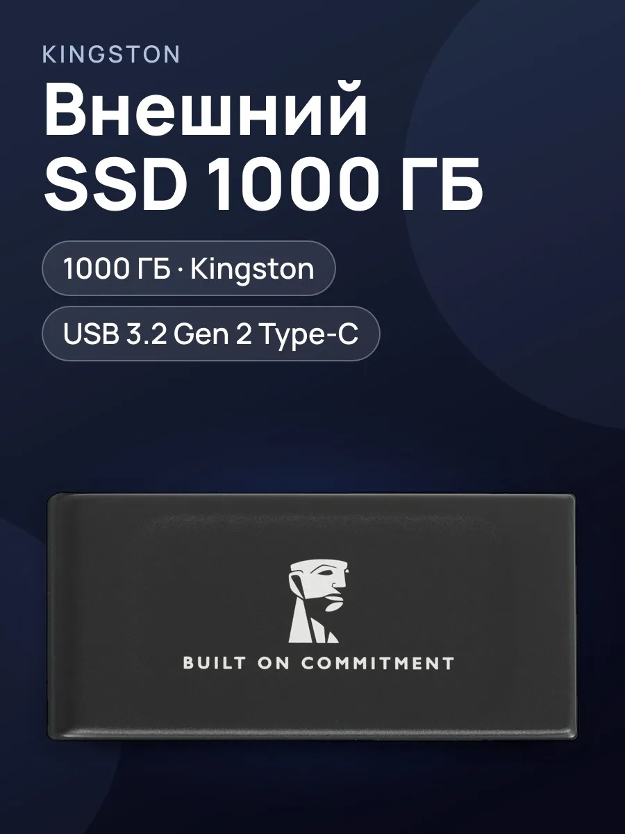 Внешний SSD Kingston SXS1000/1000GA 1000 ГБ — фото 1 из 10
