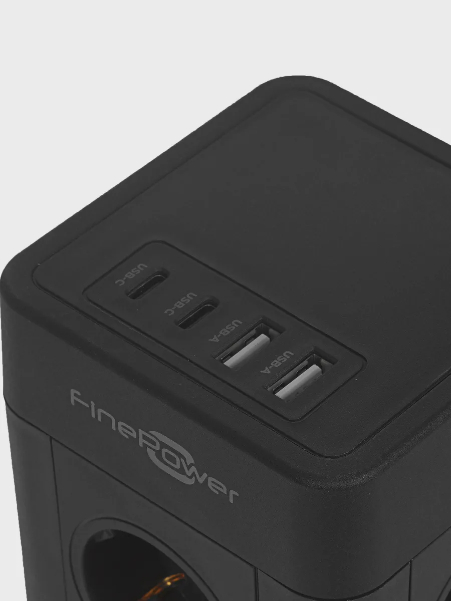 Сетевой фильтр FinePower TOW816U, 3 м — фото 6 из 11