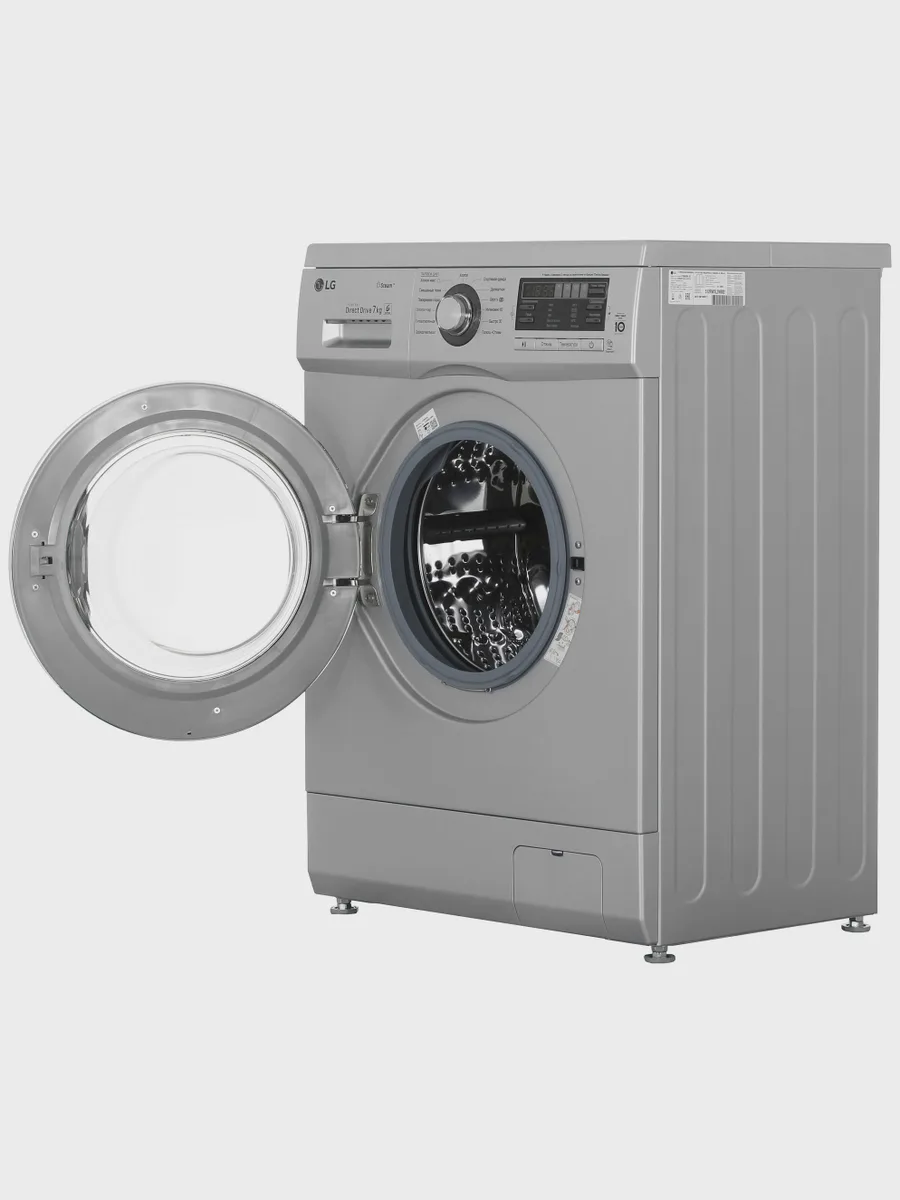 Стиральная машина LG F1296HDS4 серебристый — фото 7 из 11