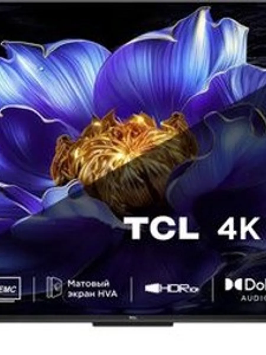 Телевизор TCL 50V6C — 50", 4K UHD Smart TV (Google TV, Direct LED) — фото 1 из 1