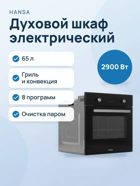 Фото товара Электрический духовой шкаф Hansa BOES68411