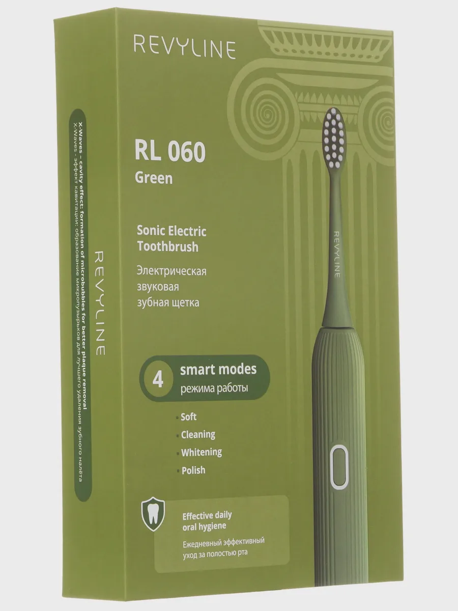 Электрическая зубная щетка Revyline RL 060 зеленый — фото 10 из 11