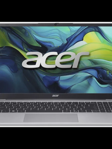 Фото товара Ноутбук ACER ASPIRE GO 15 AG15-21PT-R5GQ Silver AMD Ryzen 5 7520U 4.3 ГГц, 8GB RAM, 512GB SSD, 15.6’’ FHD, Сенсорный экран, Windows 11