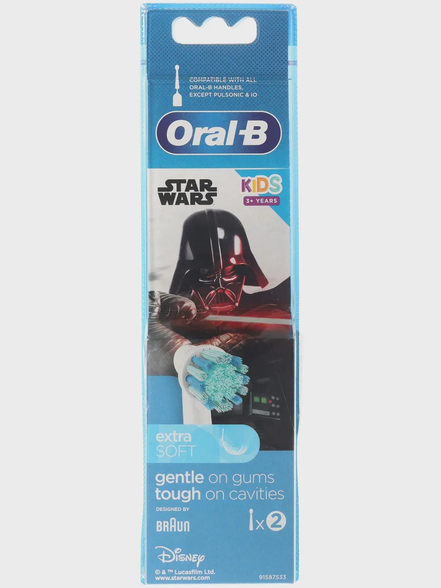 Набор сменных насадок Braun Oral-B Kids Star Wars — фото 2 из 4