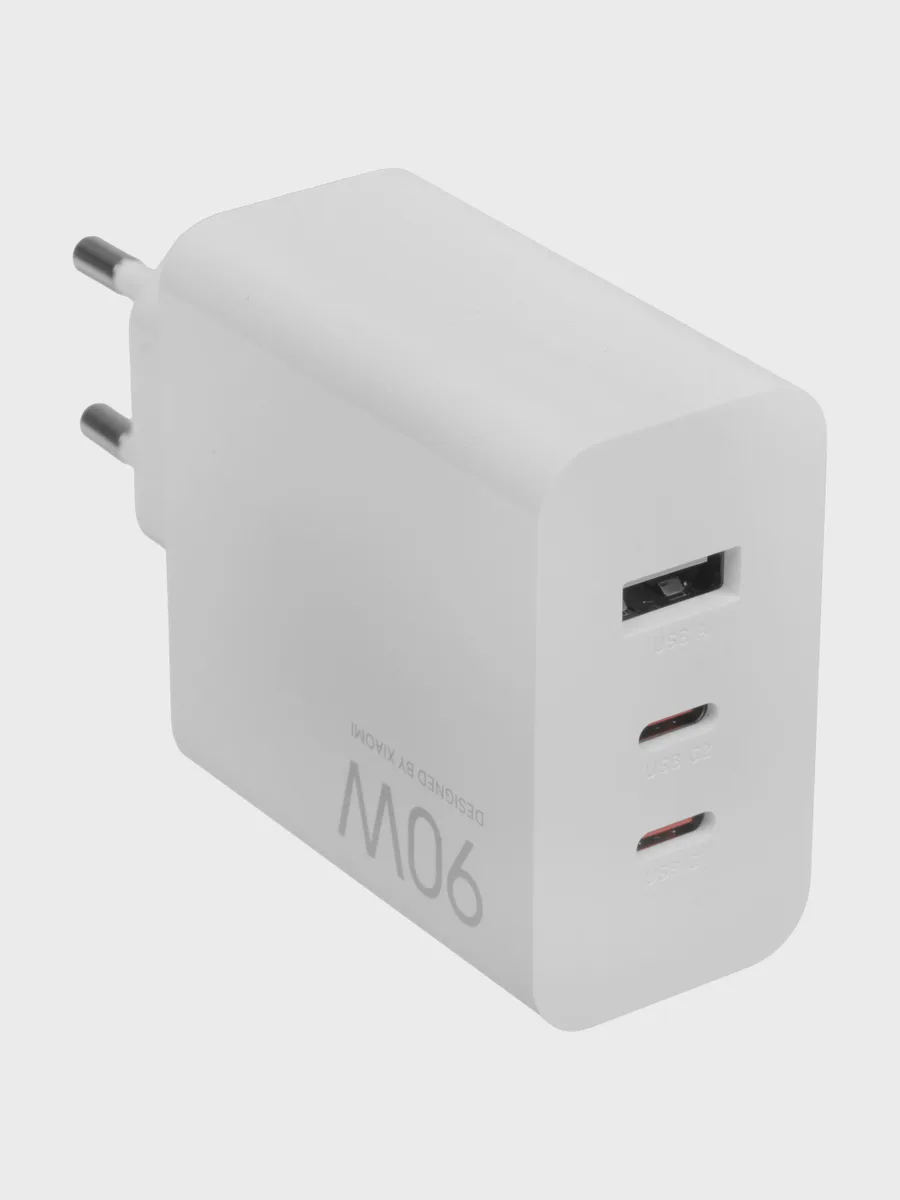 Сетевое зарядное устройство Xiaomi 90W HyperCharge Power Adapter (3-Port) 6.1 А 90 Вт без — фото 2 из 10