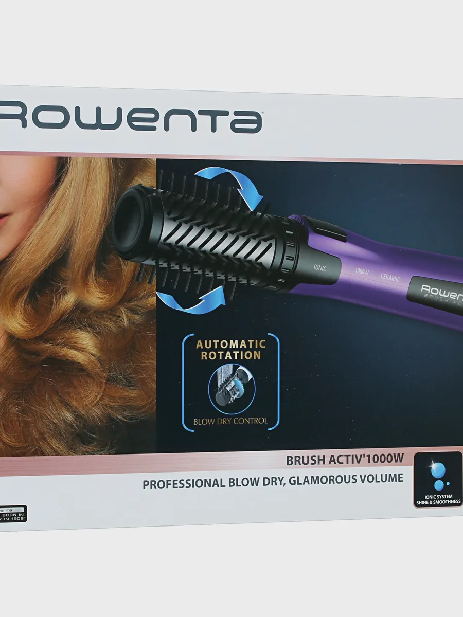 Фен-щетка Rowenta Brush Activ CF9525F0 черный/фиолетовый — фото 11 из 11