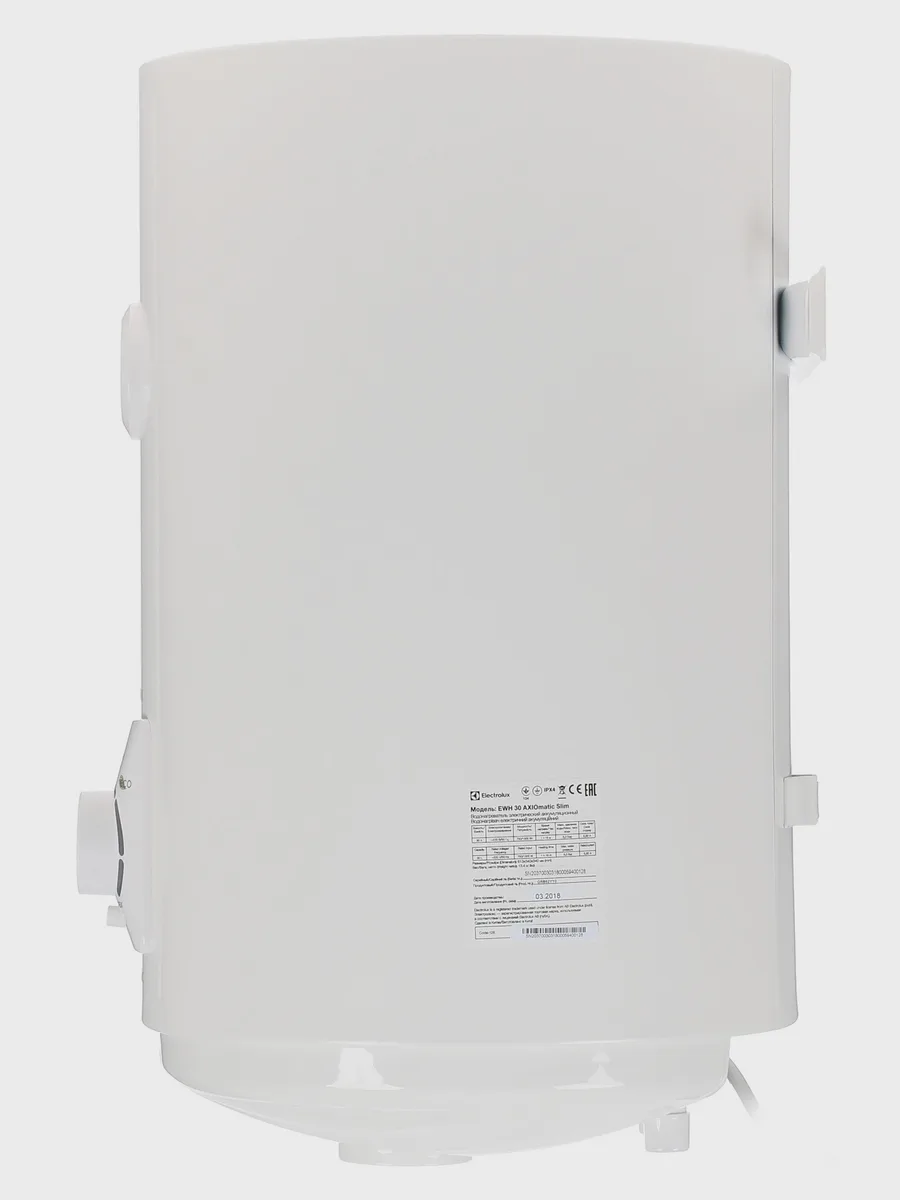 Накопительный водонагреватель электрический Electrolux EWH 30 AXIOmatic Slim — фото 6 из 11
