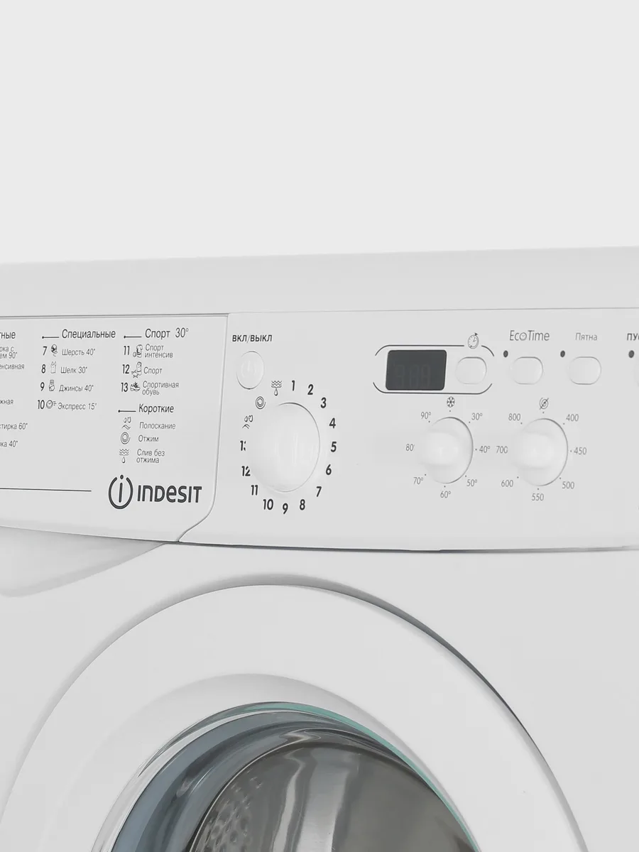 Стиральная машина Indesit IWUD 4085 (CIS) белый — фото 5 из 11