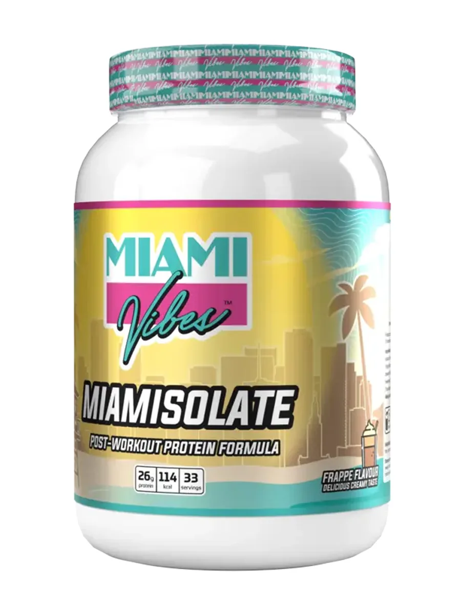 Протеин изолят Miami Vibes iso whey 1кг. 33 порции — фото 1 из 1