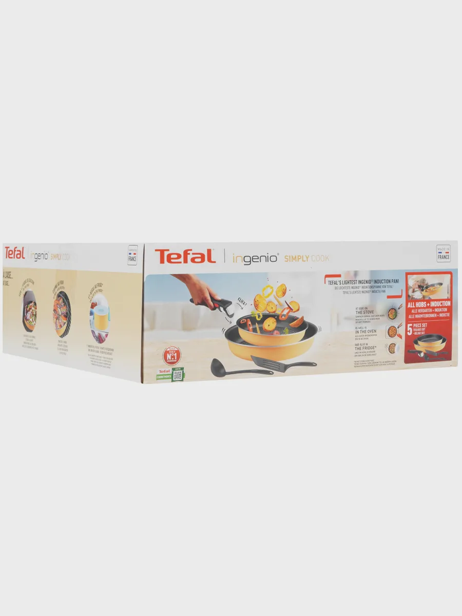Набор посуды Tefal Ingenio Simply Cook Color — фото 10 из 11