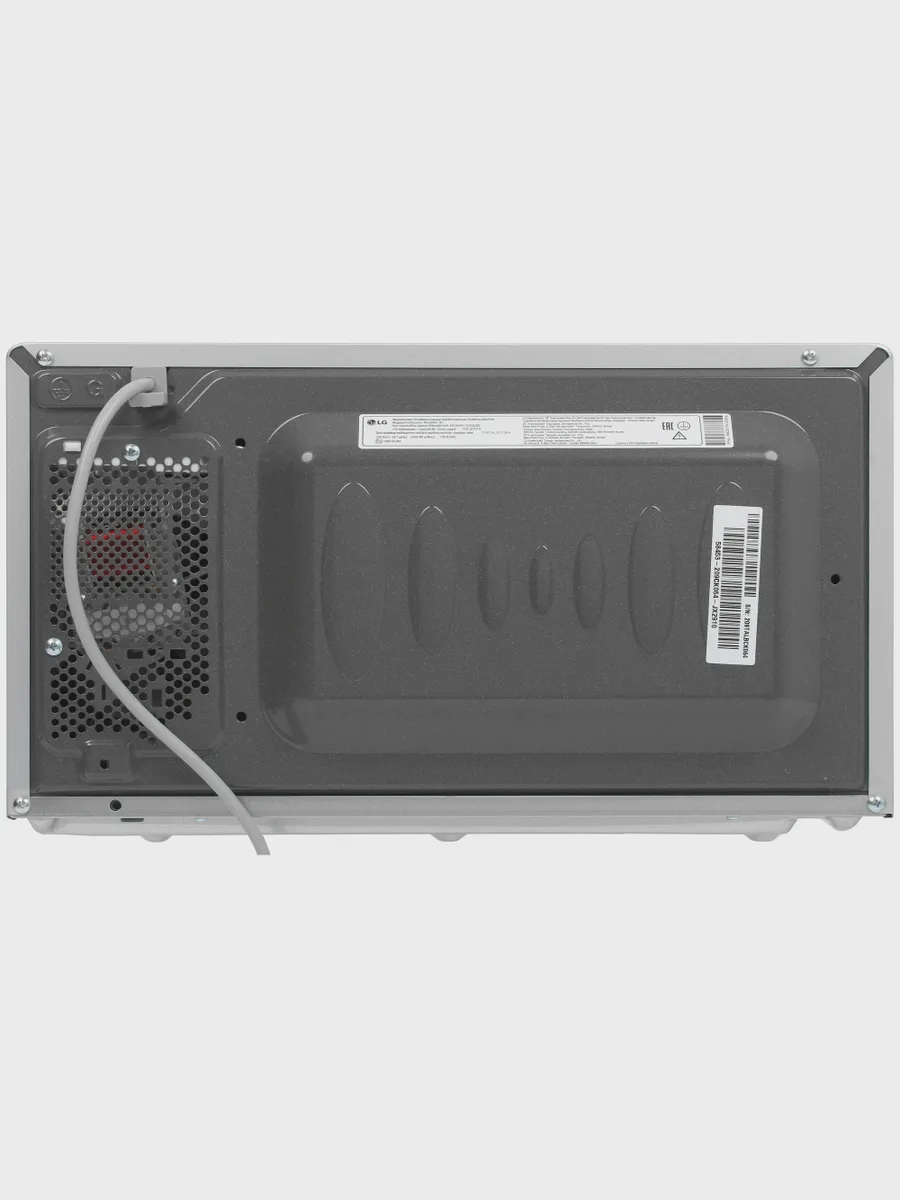 Микроволновая печь LG MS2044V серебристый — фото 8 из 11