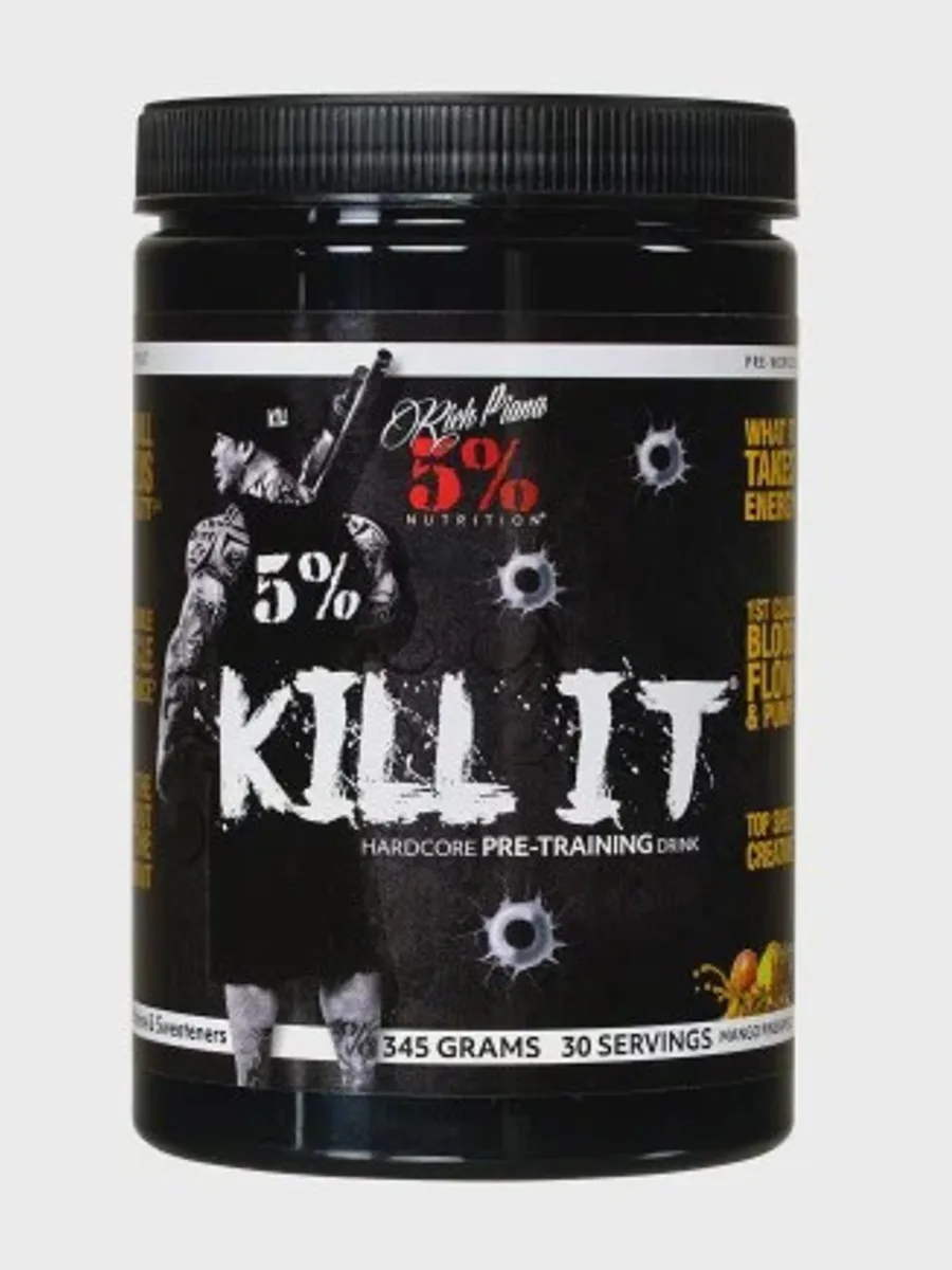 Предтренировочный комплекс 5% Nutrition Kill It 30 порций — фото 2 из 3