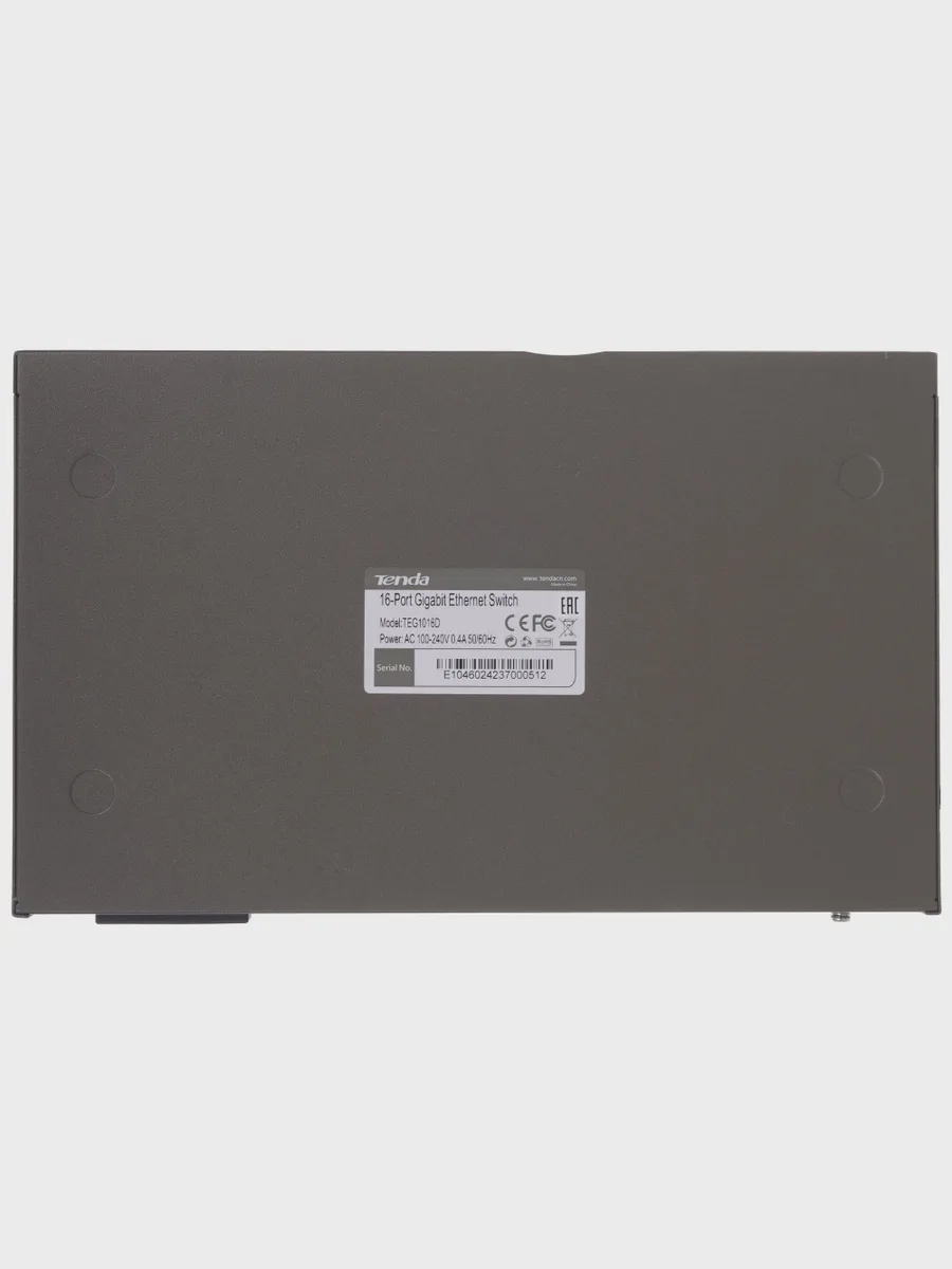 Коммутатор Tenda TEG1016D 16 x RJ-45х1000 Мбит/сек, 100 Мбит/сек — фото 6 из 9