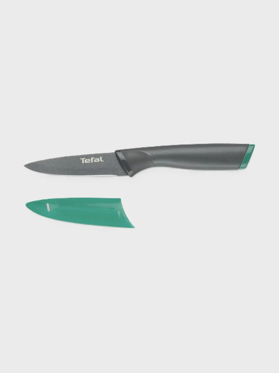 Нож Tefal Fresh Kitchen K1220604 для нарезки овощей и фруктов, нержавеющая сталь, 9 см, за — фото 9 из 11